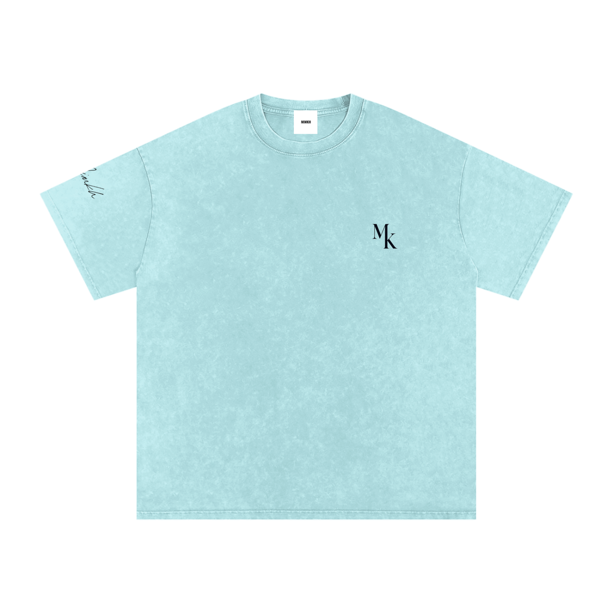 Mk Snow Washed Oversized Cotton T-Shirt