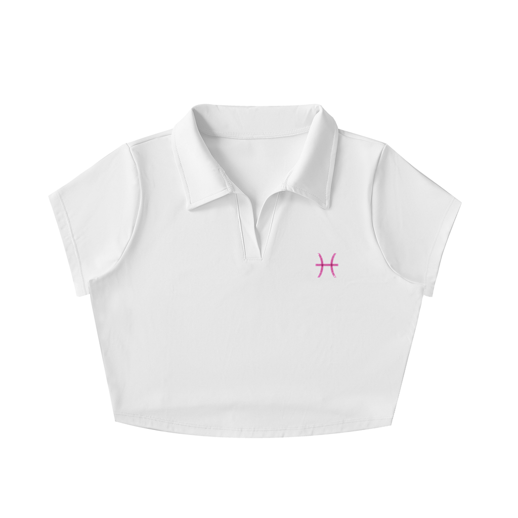 Pisces Sign Crop Top