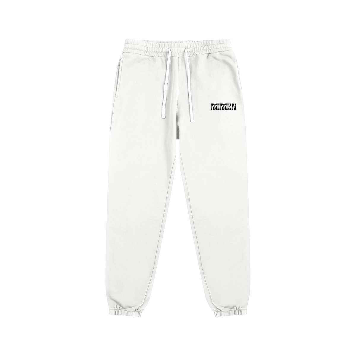 MIMKH White Essential Sweatpants