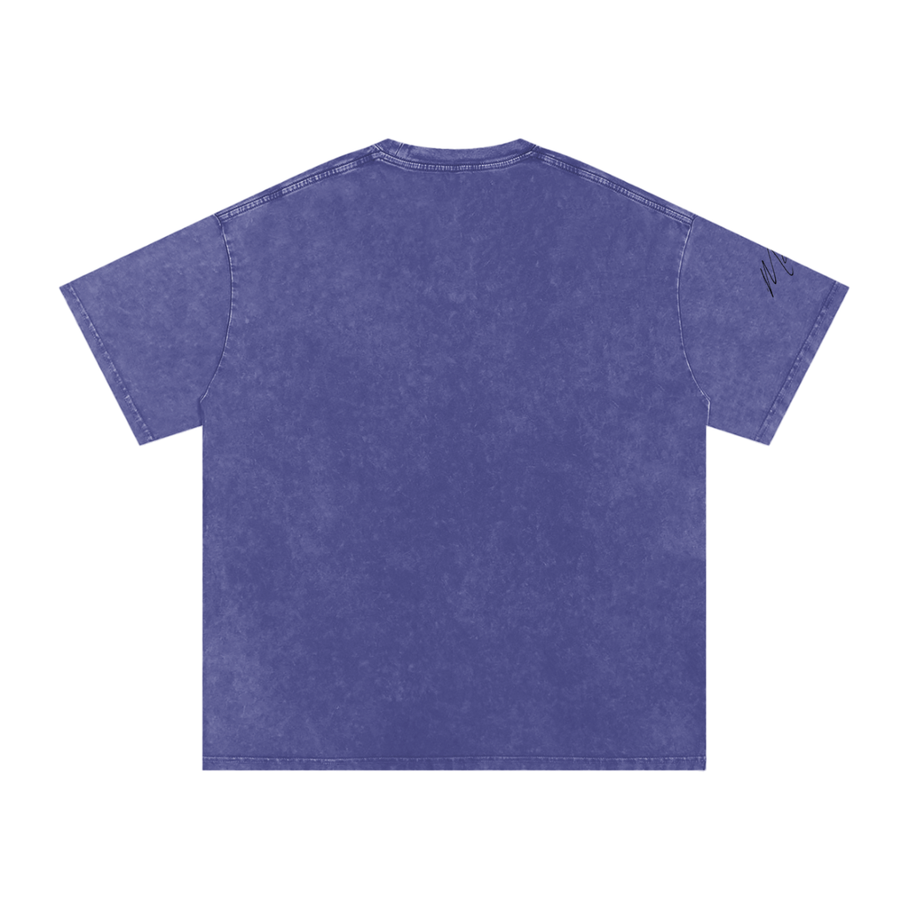 Mk Snow Washed Oversized Cotton T-Shirt