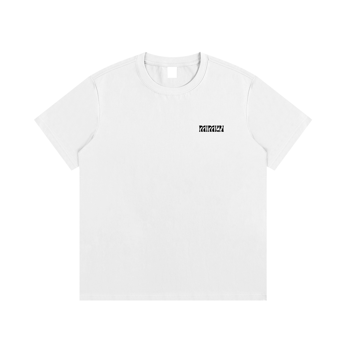 white Essential Cotton T-Shirt