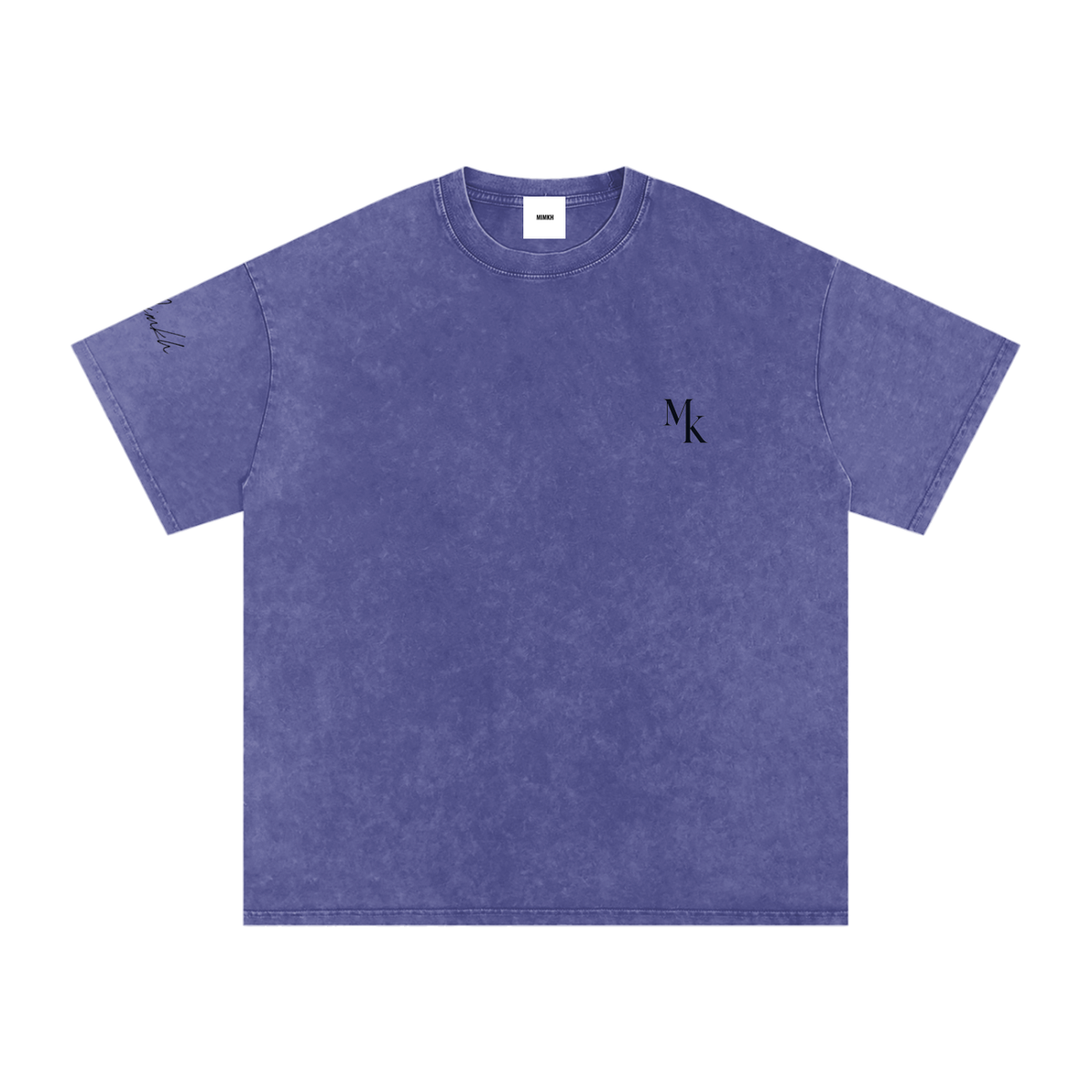 Mk Snow Washed Oversized Cotton T-Shirt