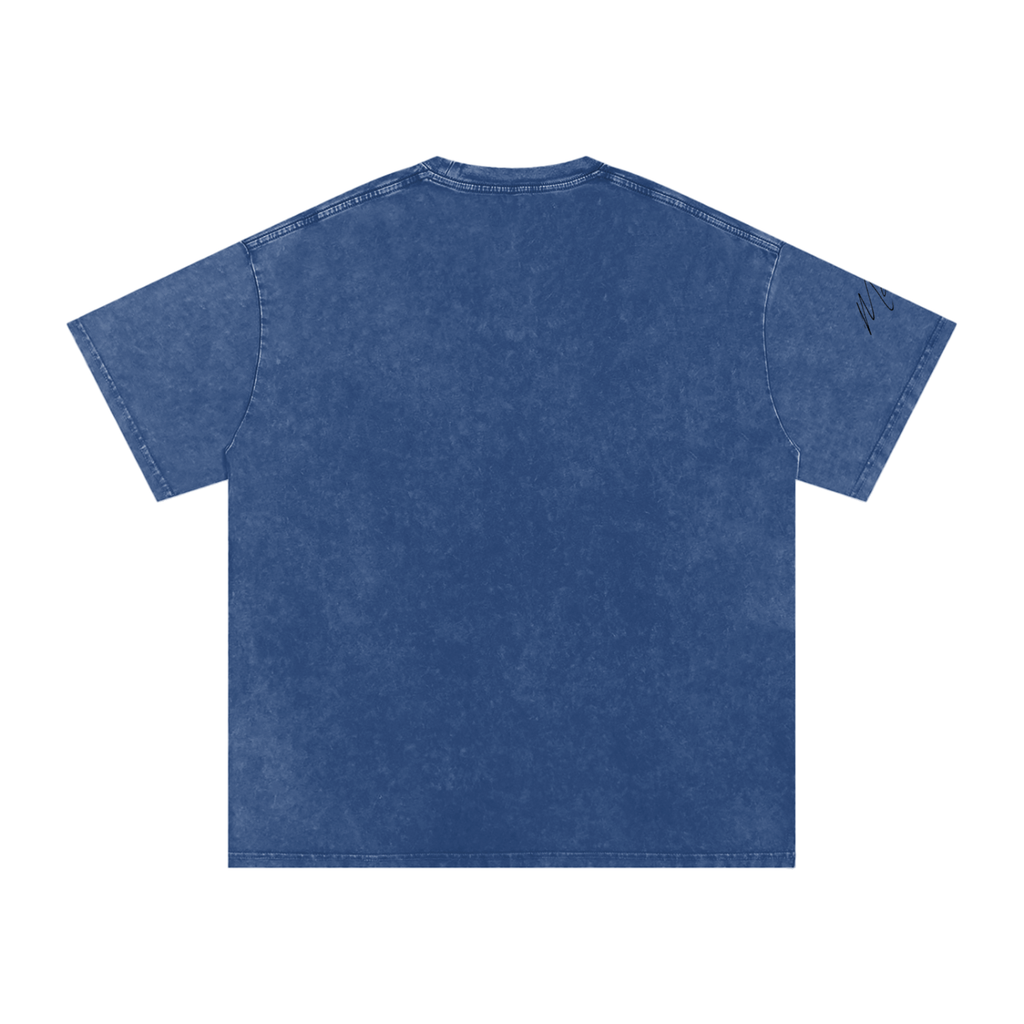 Mk Snow Washed Oversized Cotton T-Shirt