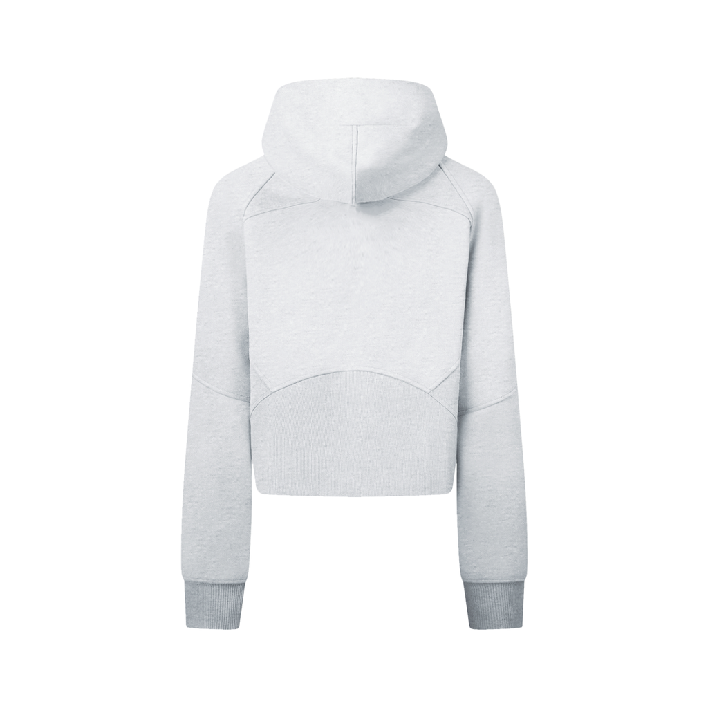 Mimkh Cropped Zip-Through Hoodie